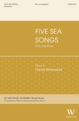 Five Sea Songs SSA choral sheet music cover